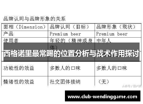 西格诺里最常踢的位置分析与战术作用探讨