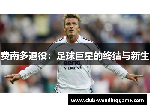 费南多退役:足球巨星的终结与新生 费南多退役:足球巨星的终结与新生